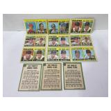 Lot of (12) 1967 Topps ROOKIE Baseball Cards
