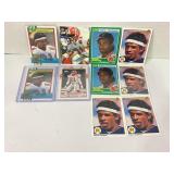 Lot of (10) Deion Sanders ROOKIE CARDS Atlanta