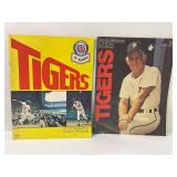 1977 & 1980 Detroit Tigers Scorebooks & Official