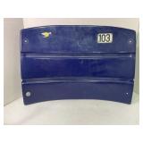 Cincinnati Reds Riverfront Stadium Blue Seat Bac
