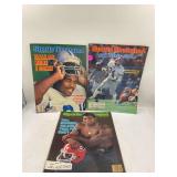 Lot of (3) Vintage Herschel Walker Sports Illust