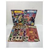Box of (18) The Micronauts Marvel Comic Books