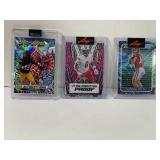 Lot of (3) #d 1/1 Football Cards