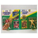 Lot of (2) 1991 & 1992 Joe Montana Starting Line