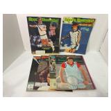 Lot of (6) US Mens Tennis VIntage Sports Illustr