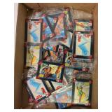 Box of (45) SEALED 1991 National Safe Kids Tradi