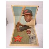 1970 Topps Jumbo rectangle Vintage Poster Frank