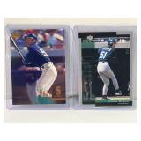 Lot of (2) 2001 Upper Deck ICHIRO ROOKIE CARDS