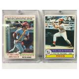 Lot of (2) 1978 & 1979 Topps Baseball Cards Pete