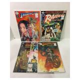Lot of (5) Vintage Raiders of The Lost Ark & Ind