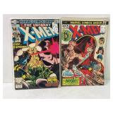 Lot of (2) Vintage X-Men Comics Marvel Comics