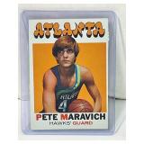 1971-72 Topps Pete Maravich Basketball Card #55