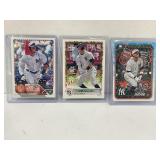 Lot of (3) 2022, 2023, 2024 Aaron Judge New York