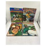 Lot of (4) Vintage Sports Illustrated Oakland At