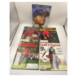 Lot of (5) Tiger Woods Sports Illustrated/Golf D