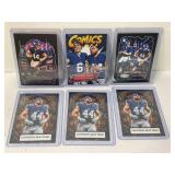 Lot of (6) Cam Skataboo & Jaxson Dart Custom NFL