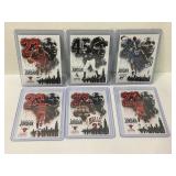 Lot of (6) Michael Jordan Custom Blast Custom
