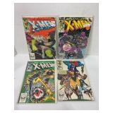 Lot of (4) Vintage X-Men Marvel Comics Including
