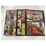 Lot of (9) 1976, 77, 78 Racing Pictorial Magazi