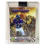 2026 Wildcard Football Derrick Henry #d 1/1 Balti-