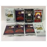 Lot of (8) Vintage Gaming & Star Wars Trading Card