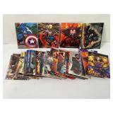 Lot of (50) 1994 Flair Marvel Trading Cards Iron-