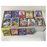 Box of 1500+ Newer Baseball & Football Cards