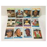 Lot of (20) 1964 Topps Baseball Cards
