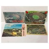 Lot of Vintage Rose Bowl Post Cards