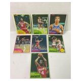 Lot of 1981-1982 Topps Basketball Cards Dr J &