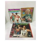 Lot of (5) Boston Celtics Sports Illustrated Mag