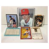 Lot of 1980"s Nolan Ryan Jumbo baseball Cards