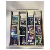 Box of 3000+ Baseball & Football Cards