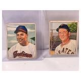 Lot of (2) 1950 Bowman Baseball #130 & #69