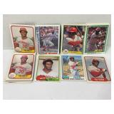Lot of (25) Ken Griffey Sr. Cincinnati Reds Base-