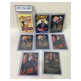 Lot of (8) Donald Trump Custom Trading Cards