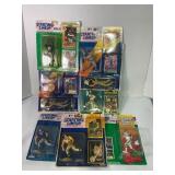 Box of (9) VIntage New Starting Line Ups Footbal