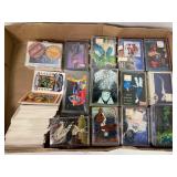 Box Full of Non Sports Trading Cards Marvel, Car