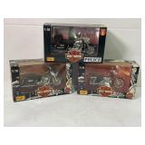 1998 Harley Davidson 1:18 Law Enforcement Series