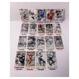 Lot of (19) 1992 NFL Game Day Jumbo Football Car