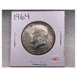 1964 KENNEDY HALF DOLLAR