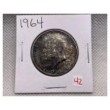 1964 KENNEDY HALF DOLLAR