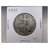 1941 WALKING LIBERTY HALF DOLLAR