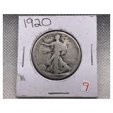 1920 WALKING LIBERTY HALF DOLLAR
