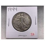 1944 WALKING LIBERTY HALF DOLLAR