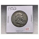 1952 FRANKLIN HALF DOLLAR