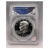 1974 S EISENHOWER SILVER PROOF DOLLAR - COLLECTORS