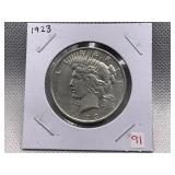 1923 PEACE DOLLAR