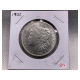 1921 MORGAN SILVER DOLLAR