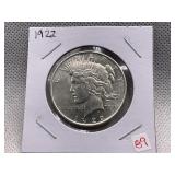 1922 PEACE DOLLAR